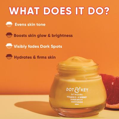 Dot & Key Vitamin C + E Super Bright Moisturizer 60 ml - Face Moisturizers