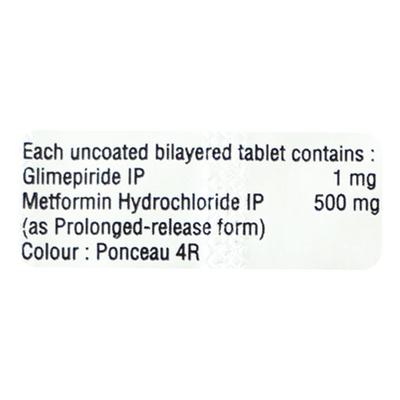 GLIMSTIN M 1mg Tablet 15's - Diabetes-Ant