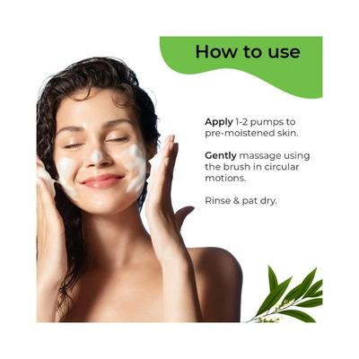 Pilgrim Tea Tree PURIFYING FOAMING FACE WASH 120 ml - Face Wash & Cleansers