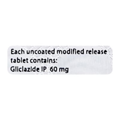 Glizid MR 60mg Tablet 10'S - Diabetes-Ant