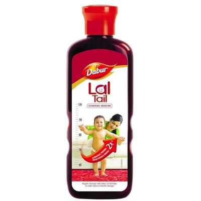 Dabur Lal Tail Massage Oil 100 ml with Free Dabur Baby Soap 50 gm - Baby Skin Care