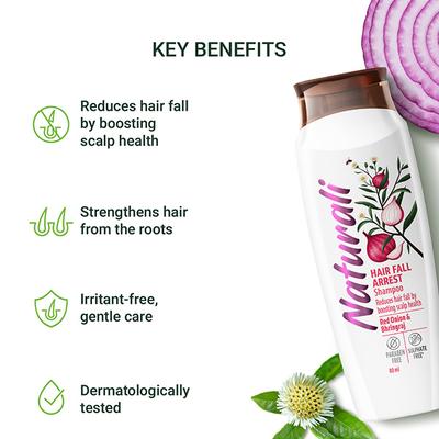 Naturali Hairfall Arrest Shampoo 80 ml - Shampoos