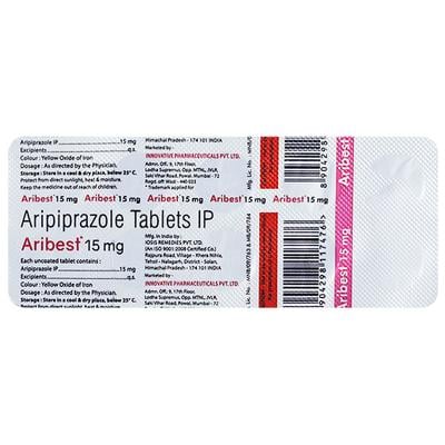 ARIBEST 15mg Tablet 10's - Schizophrenia-Aps