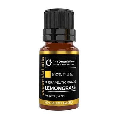 Organic Forest 100% VEGAN Lemongrass Essential Oil 10 ml - Essential Oils