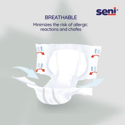Seni Air Classic Breathable Adult Diapers(M) 10's - Adult Diapers & Pads