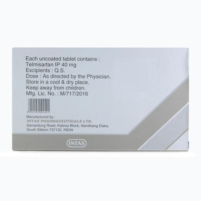 Sartel 40mg Tablet 15'S - Hypertension-Ang