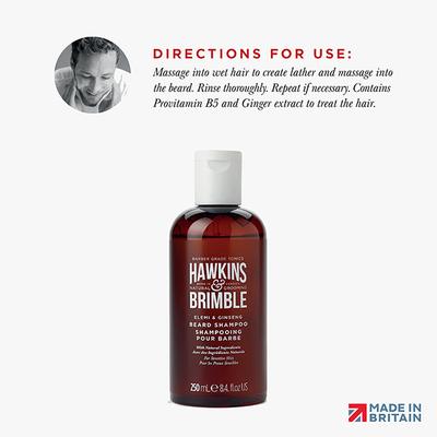 Hawkins & Brimble-Beard Shampoo 250 ml - Shampoos