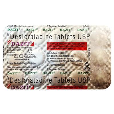 DAZIT Tablet 15's - Allergies-Ant