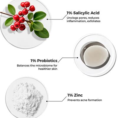 Brillare Salicylic Acid Liquid Moisturiser for Clear, Purified, Acne Prone Skin 30 ml - Lotions & Creams