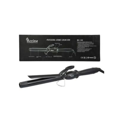 Berina LCD Hair Curling Iron Tong BC-102 (22mm&25mm) 450 gm - Multi-Stylers