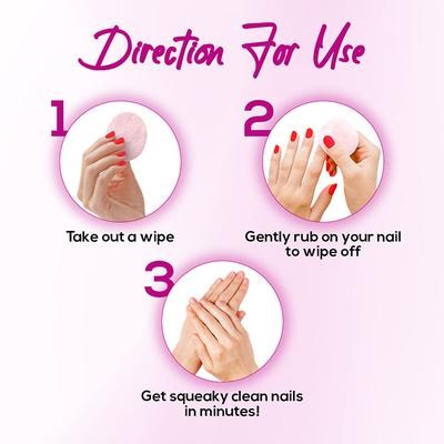 Renee Cosmetics Nail Paint Remover Wipes 20's - Nail Polish Remover