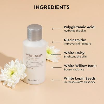 The Face Shop White Seed Brightening Lotion 50 ml - Face Moisturizers