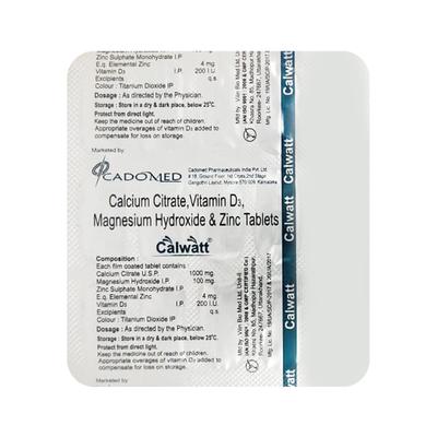 CALWATT Tablet 15's - Supplements-Vam