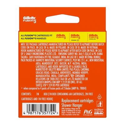 Gillette Fusion 5 Cartridges 8's - Razors & Cartridges