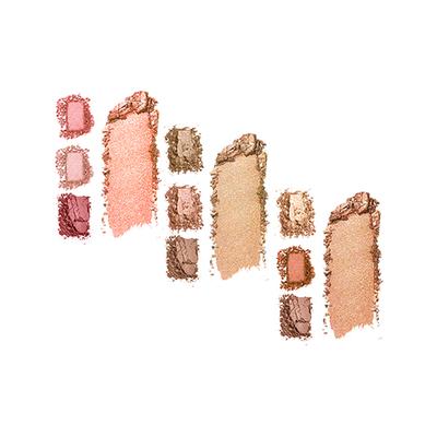 Half N Half 12 in 1 Eyeshadow & Highlighter MK-15 - 04 12gm - Face Palettes