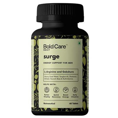 Bold Care Surge L-Arginine and Gokshura Energy Tablet 60's - Speciality Medicines