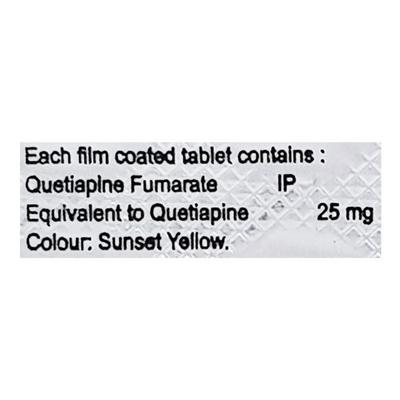 Qutiwel 25mg Tablet 10'S - Schizophrenia-Aps