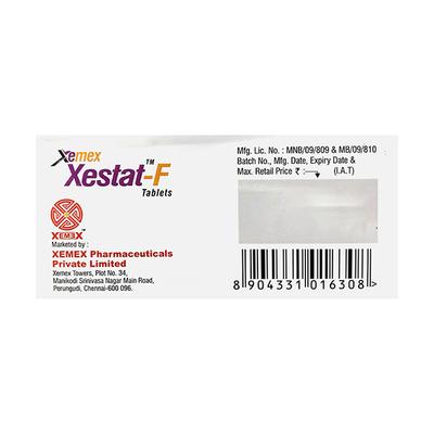 XESTAT F Tablet 15's - High Cholesterol-Dys