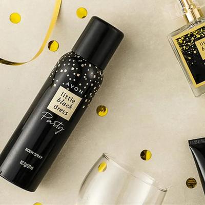 Avon Little Black Dress Party Body Spray 120 ml - Body Mist/Spray
