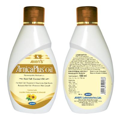 Allen Arnica Plus Hair Oil (Pack Of 2 X 100 ml) 1's - Personal Care(Homeopathy)