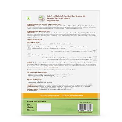 Mamaearth Ubtan Nourishing Hair Removal Kit 150 gm - Shaving & Hair Removal