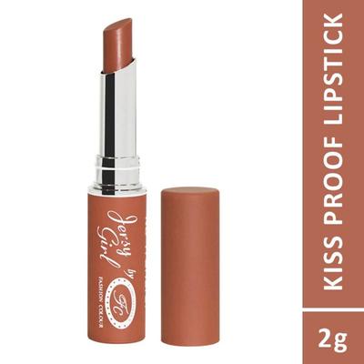 Fashion Colour Jersy Girl Kiss Proof No Transfer Lipstick, 20 Nudes 2 gm - Lipsticks