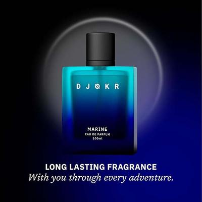 Djokr Marine Perfume For Men - Eau De Parfum, Premium Luxury Long Lasting Fragrance Spray 100 ml - Men Perfumes (Edt/Edp)