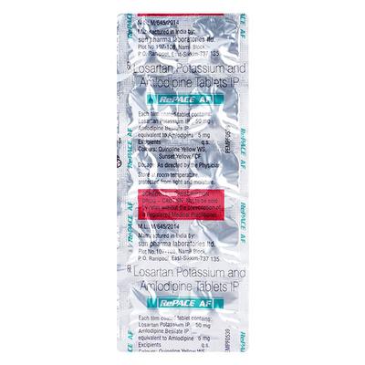 Repace AF Tablet 10'S - Hypertension-Ang