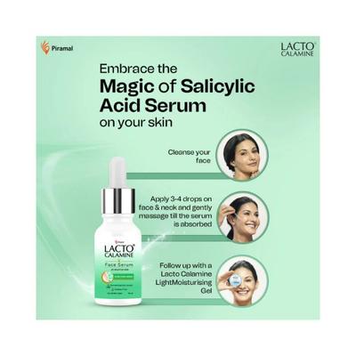 Lacto Calamine 2% Salicylic acid face serum 30ml 3's - Face Mists