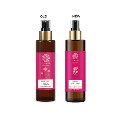 Forest Essentials Body Mist Rose & Cardamom 130 ml - Perfumes (Edt/Edp)