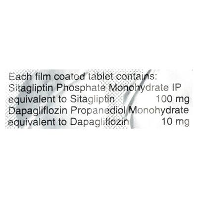 SITARA D 100/10 Tablet 10's - Diabetes-Ant