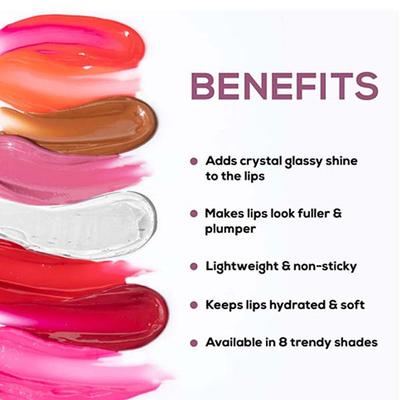 RENEE Crystal Lip Gloss 07 Amethyst 8 ml - Lip Glosses