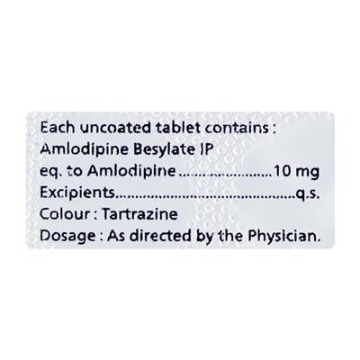 AMLOBACT 10 Tablet 10's - Hypertension-Cal