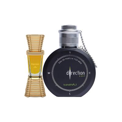 Ajmal Impress Concentrated Perfume Oil Citrus And Maryaj Direction East EDP Citrus Spicy Perfume 110 ml - Men Perfumes (Edt/Edp)