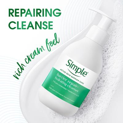 Simple Active Skin Barrier Care Replenishing Cream Cleanser 150 ml - Face Wash & Cleansers