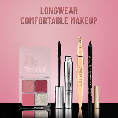 Swiss Beauty Lustre Eyeshadow Palette, Shade- Party All Night 5 gm - Eye Shadow Palettes