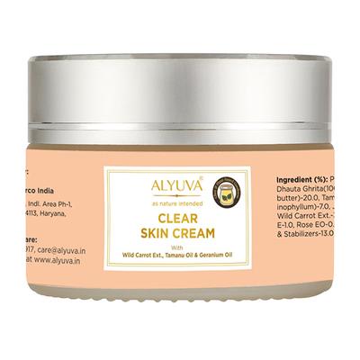 Alyuva Vitamin E Enriched Natural Clear Skin Radiance Face Cream 25 gm - Face Creams