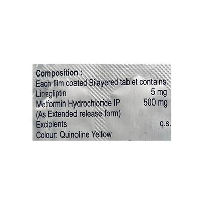 LINARES M 5 Tablet 10's - Diabetes-Ant