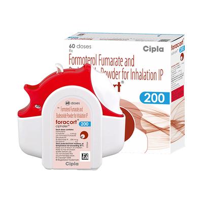FORACORT 200 Ciphaler 60md - Asthma/COPD-Ast
