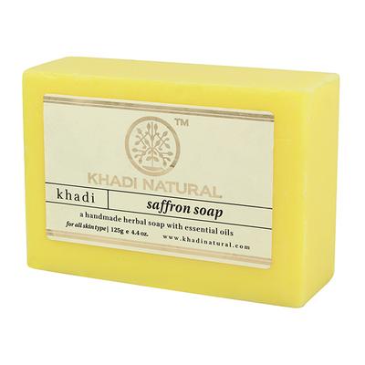 KHADI NATURAL SAFFRON SOAP 125 gm - Soaps
