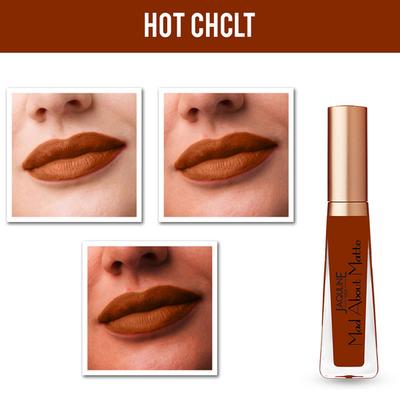 Jaquline USA Mad About Matte Liquid Lipstick Hot Chocolate 6.5 ml - Liquid Lipsticks