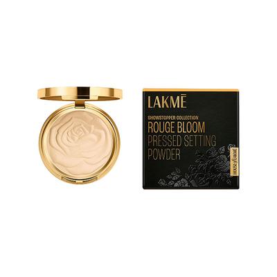 Lakme Showstopper Collection Rouge Bloom Setting Powder Neutral Nude 12 gm - Compact Powder