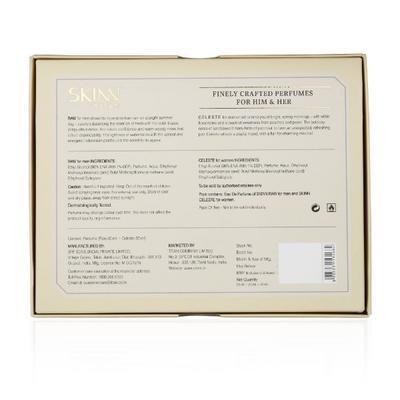 Skinn By Titan Raw And Celeste Gift Pack Eau De Parfum 60 ml - Perfumes (Edt/Edp)