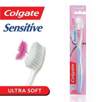 Colgate Gentle Sensitive Ultra Soft Toothbrush 5's + 1 Free - Toothbrushes