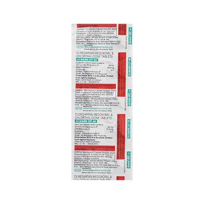 Olmark CT 40mg Tablet 10'S - Hypertension-Ang