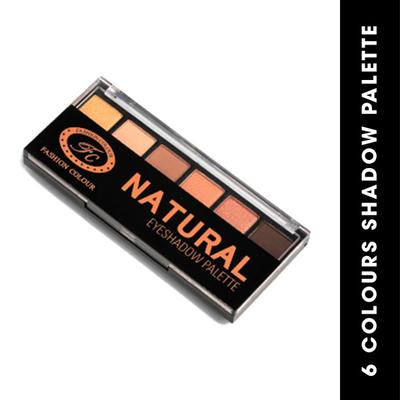 Fashion Colour Eyeshadow Palette 6 Colours, Shade 02 12 gm - Eyeshadow, Bases & Primers