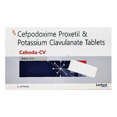 CEKODA CV Tablet 10's - Bacterial Infections-Cep