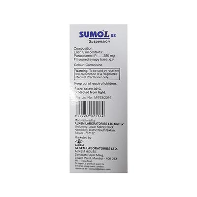 SUMO L DS STRAWBERRY FLAVOUR Oral Suspension 60ml - Fever-Ana