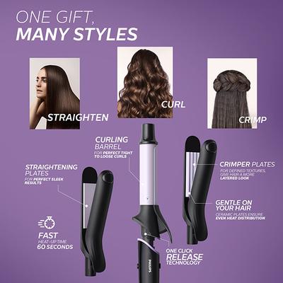 Philips Crimp, Straighten or Curl with the single tool (BHH816/00) 1's - Multi-Stylers
