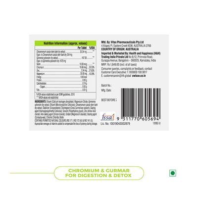 Swisse Ultiboost Metabolism+ Tablet 60's - General Health